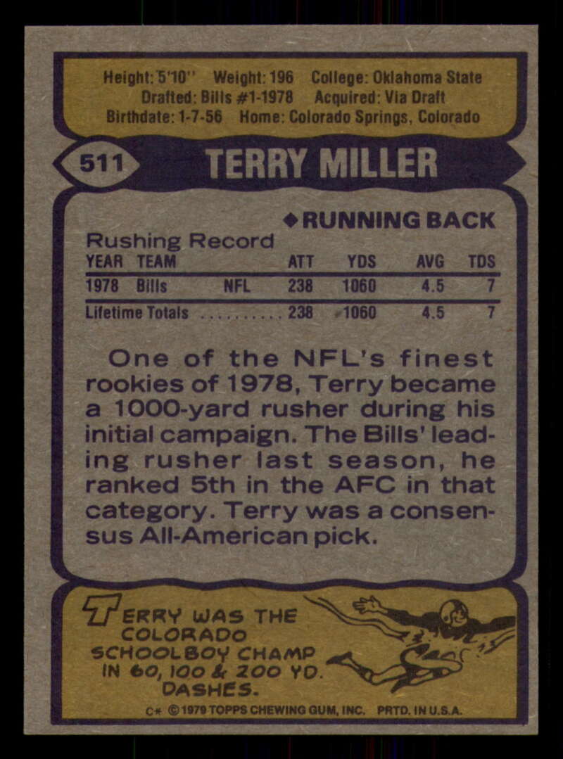 1979 Topps Football - #501 to #528 - Complete your set - Pick your card - Picture 87 of 201