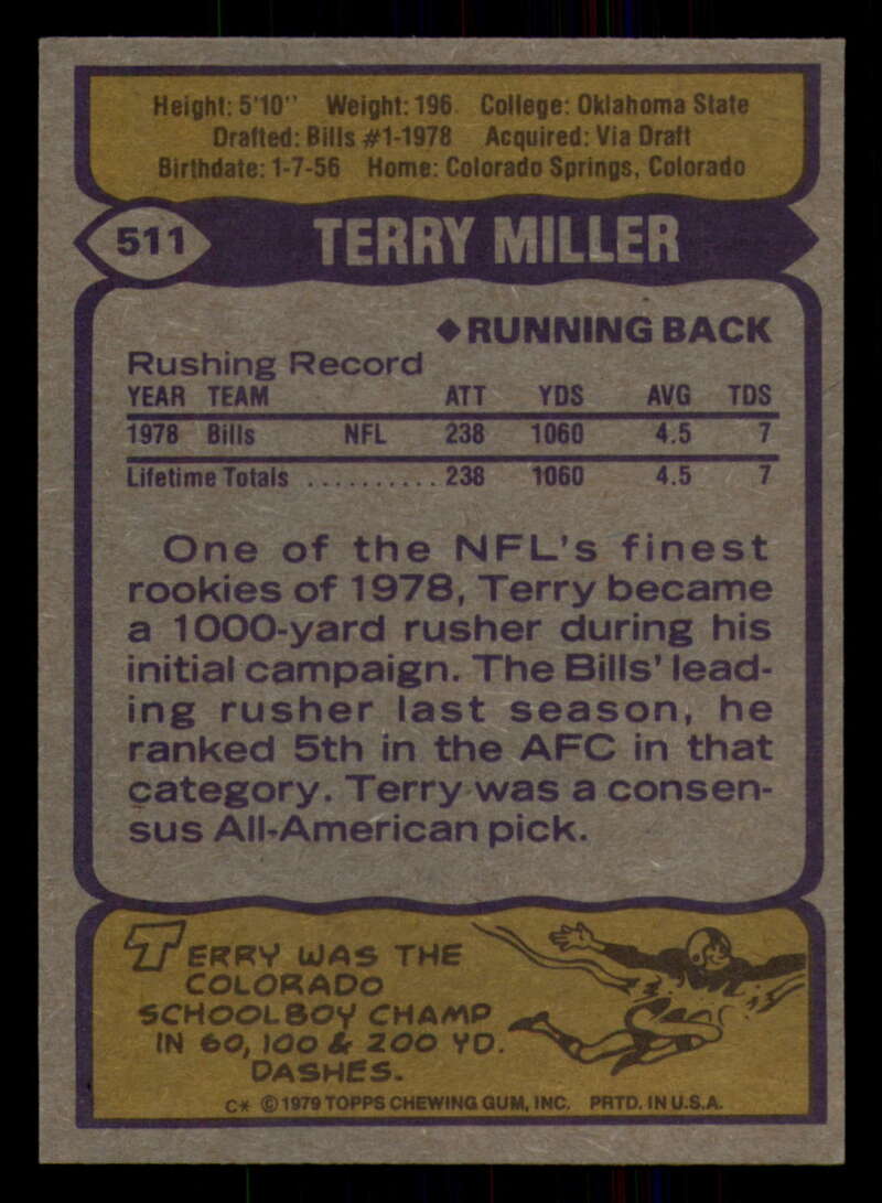 1979 Topps Football - #501 to #528 - Complete your set - Pick your card - Picture 89 of 201