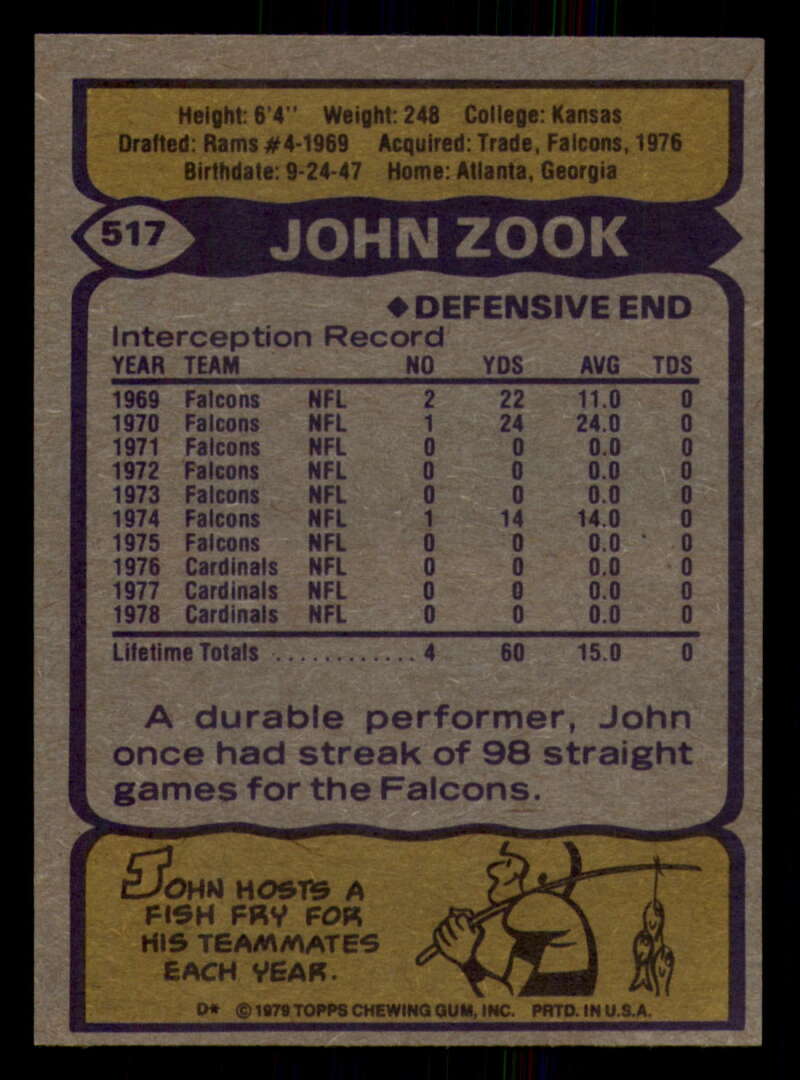 1979 Topps Football - #501 to #528 - Complete your set - Pick your card - Picture 127 of 201