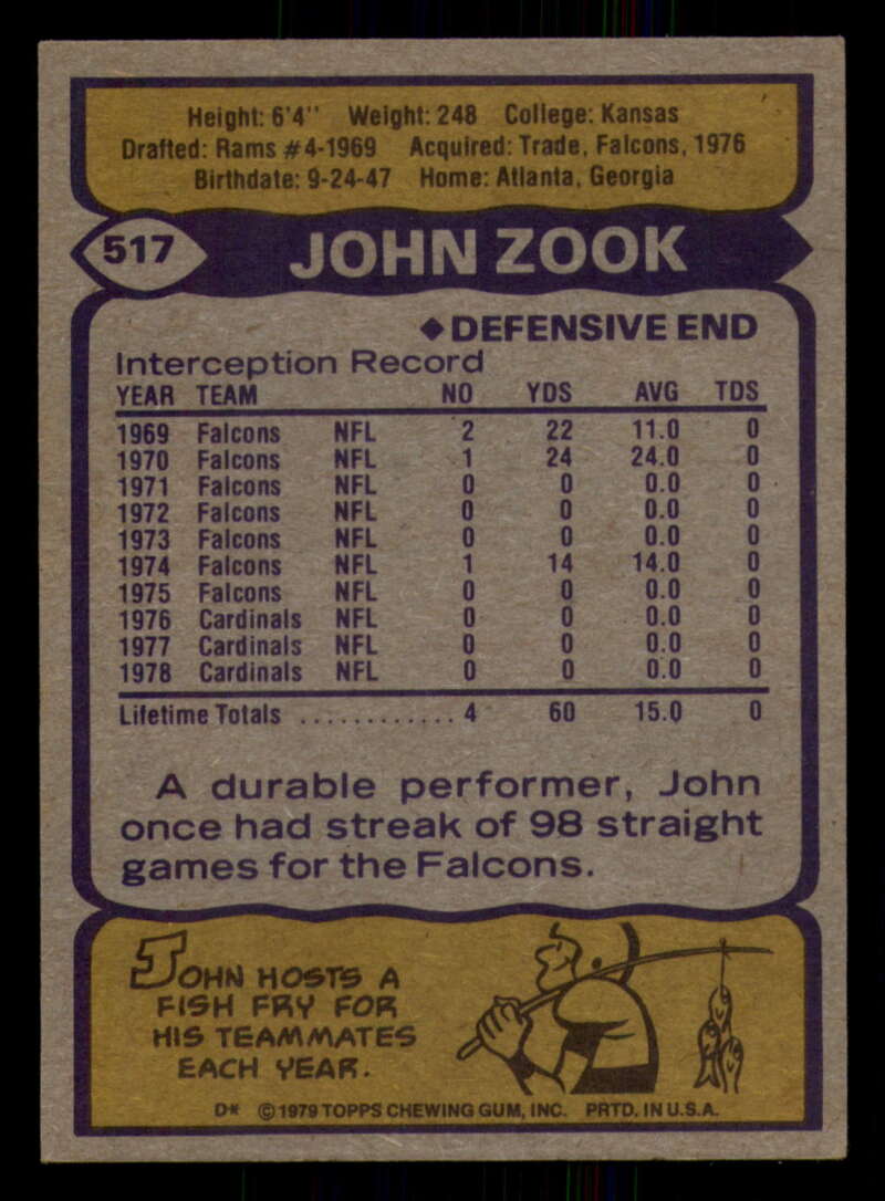 1979 Topps Football - #501 to #528 - Complete your set - Pick your card - Picture 129 of 201