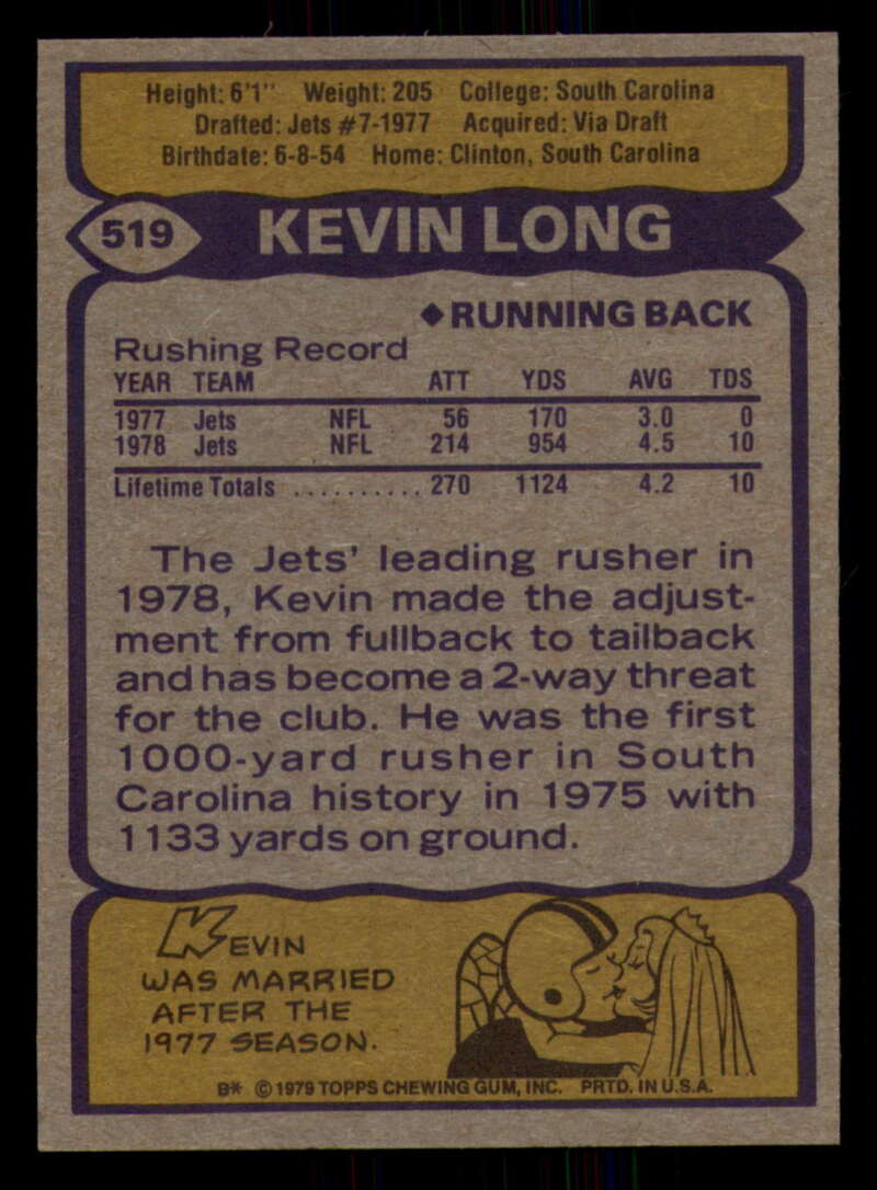 1979 Topps Football - #501 to #528 - Complete your set - Pick your card - Picture 141 of 201