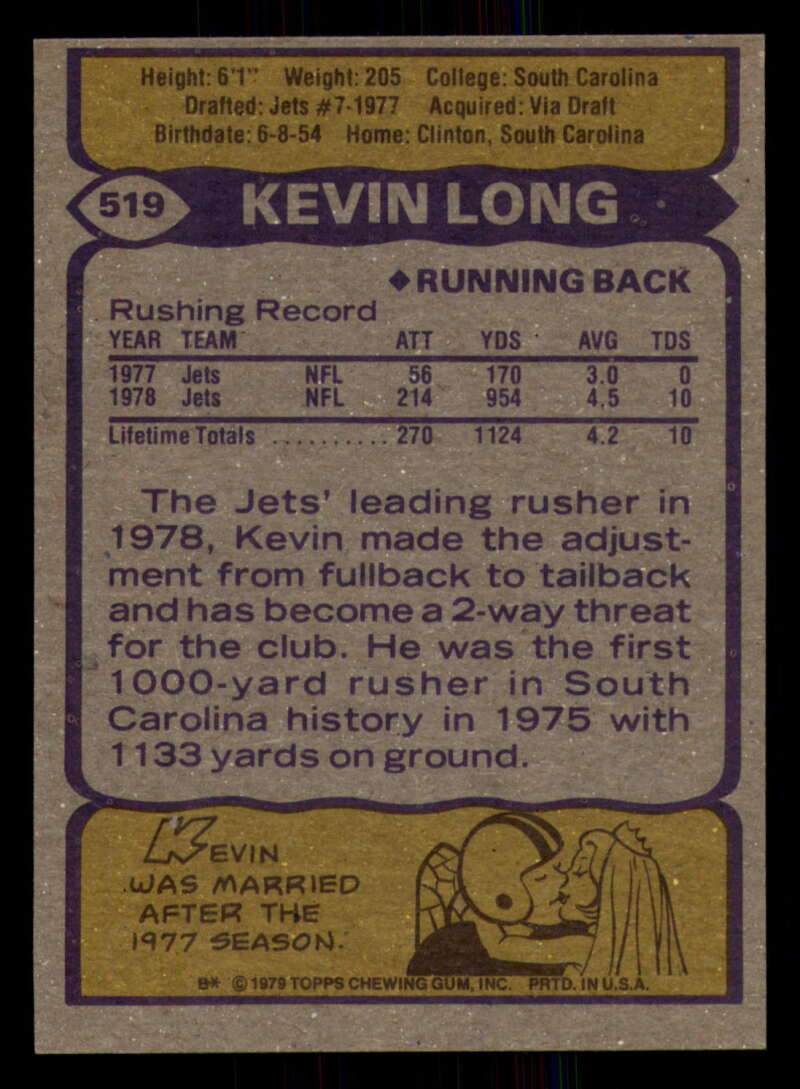 1979 Topps Football - #501 to #528 - Complete your set - Pick your card - Picture 145 of 201