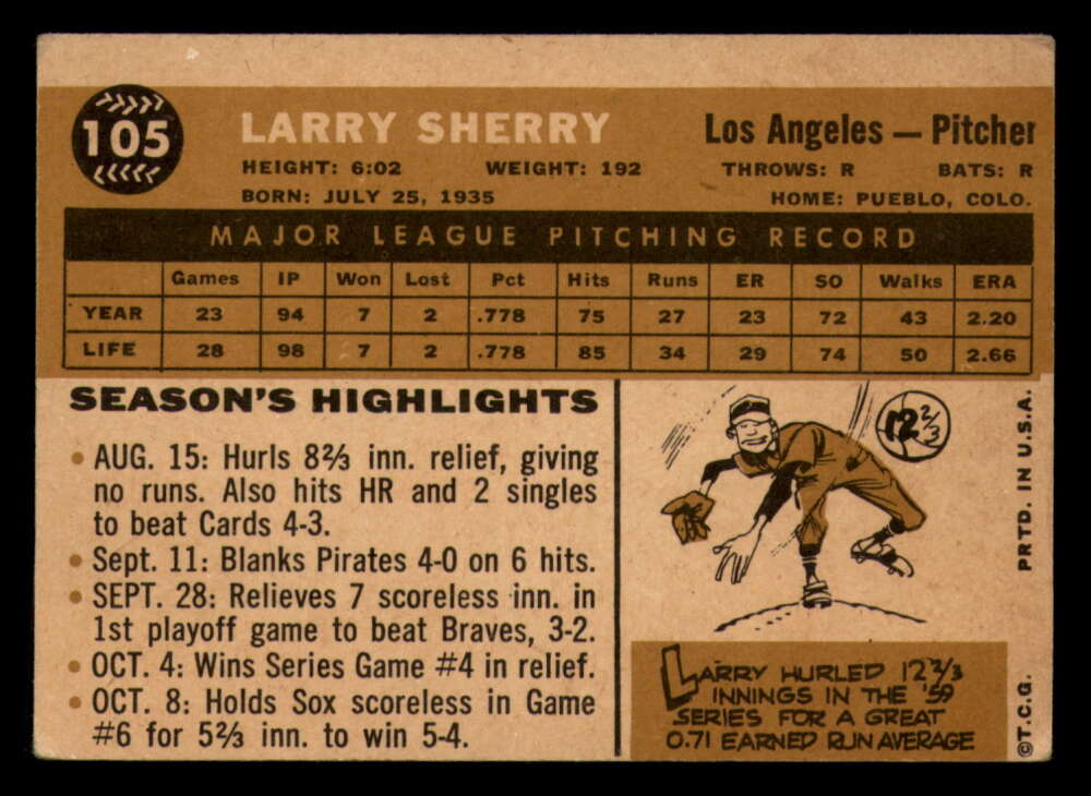 1960 Topps Baseball #91 to #180 - Complete your set - Pick your card - Picture 75 of 455