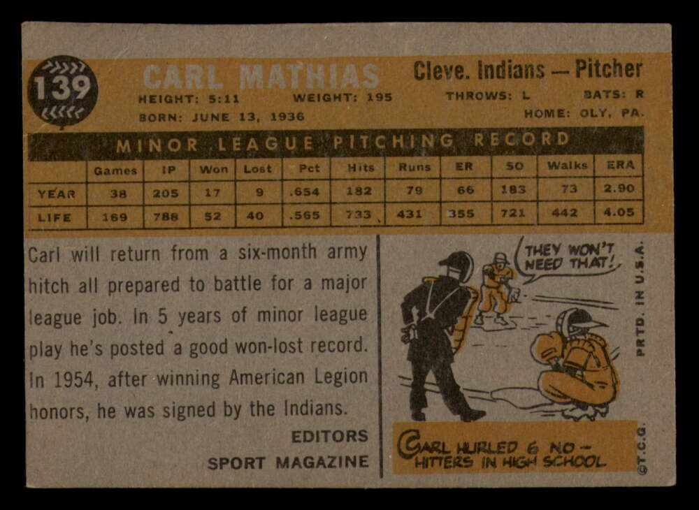 1960 Topps Baseball #91 to #180 - Complete your set - Pick your card - Picture 215 of 455