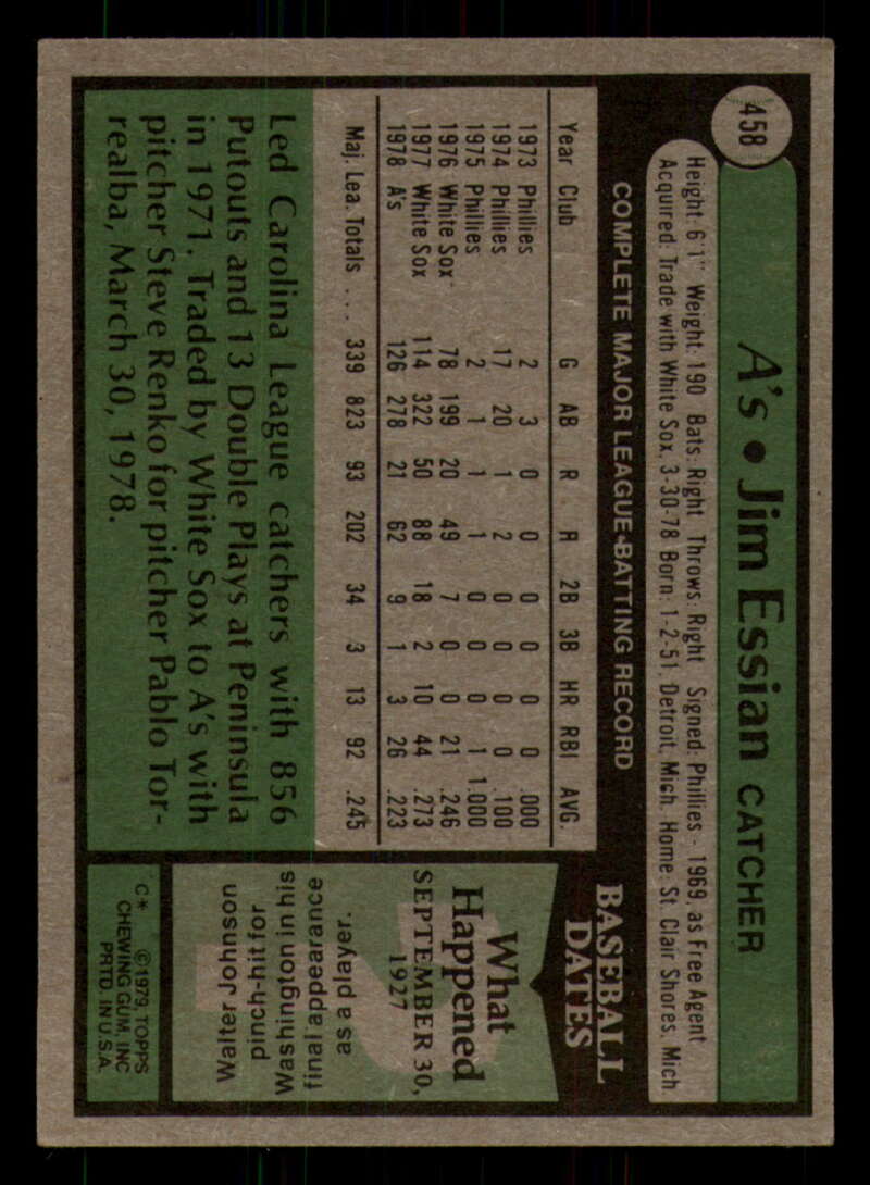 1979 Topps Baseball #451  to  #500 - Complete your set - Pick your card - Picture 79 of 489