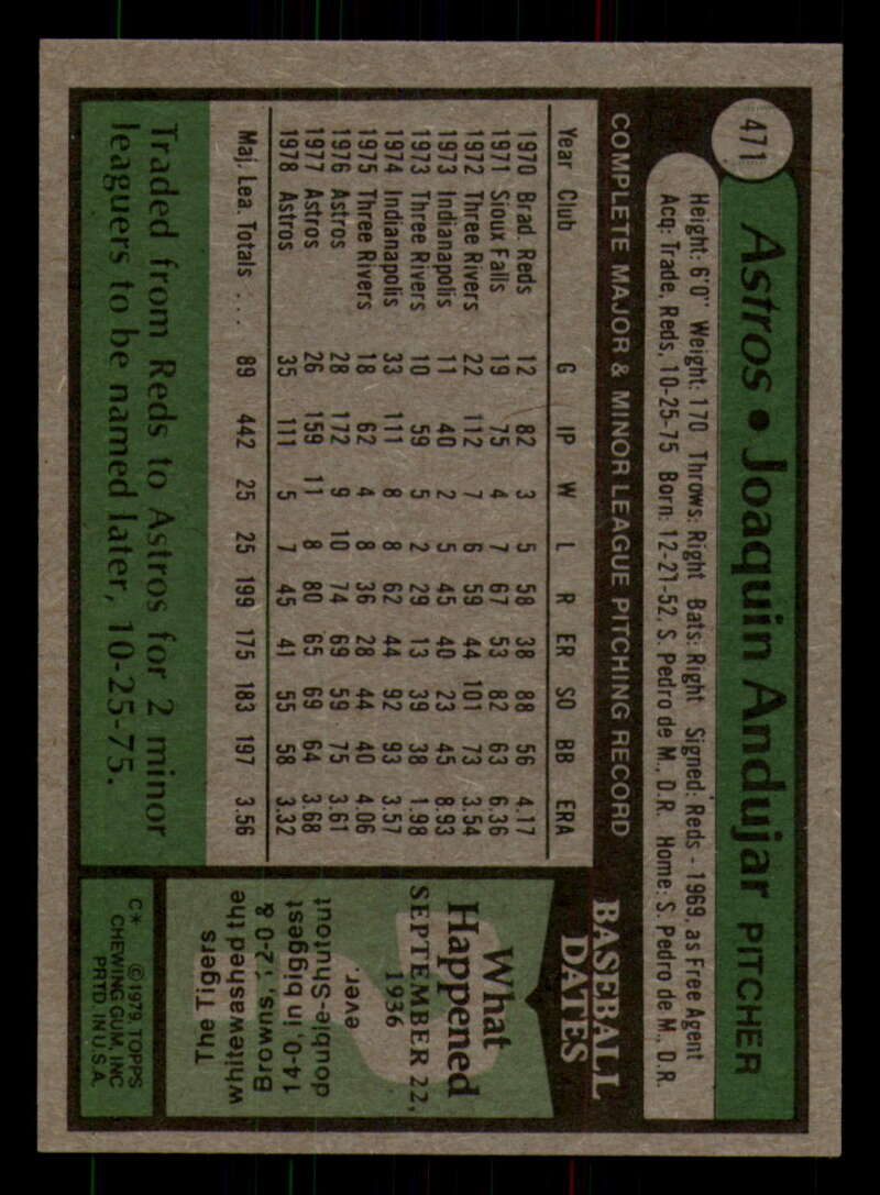 1979 Topps Baseball #451  to  #500 - Complete your set - Pick your card - Picture 215 of 489