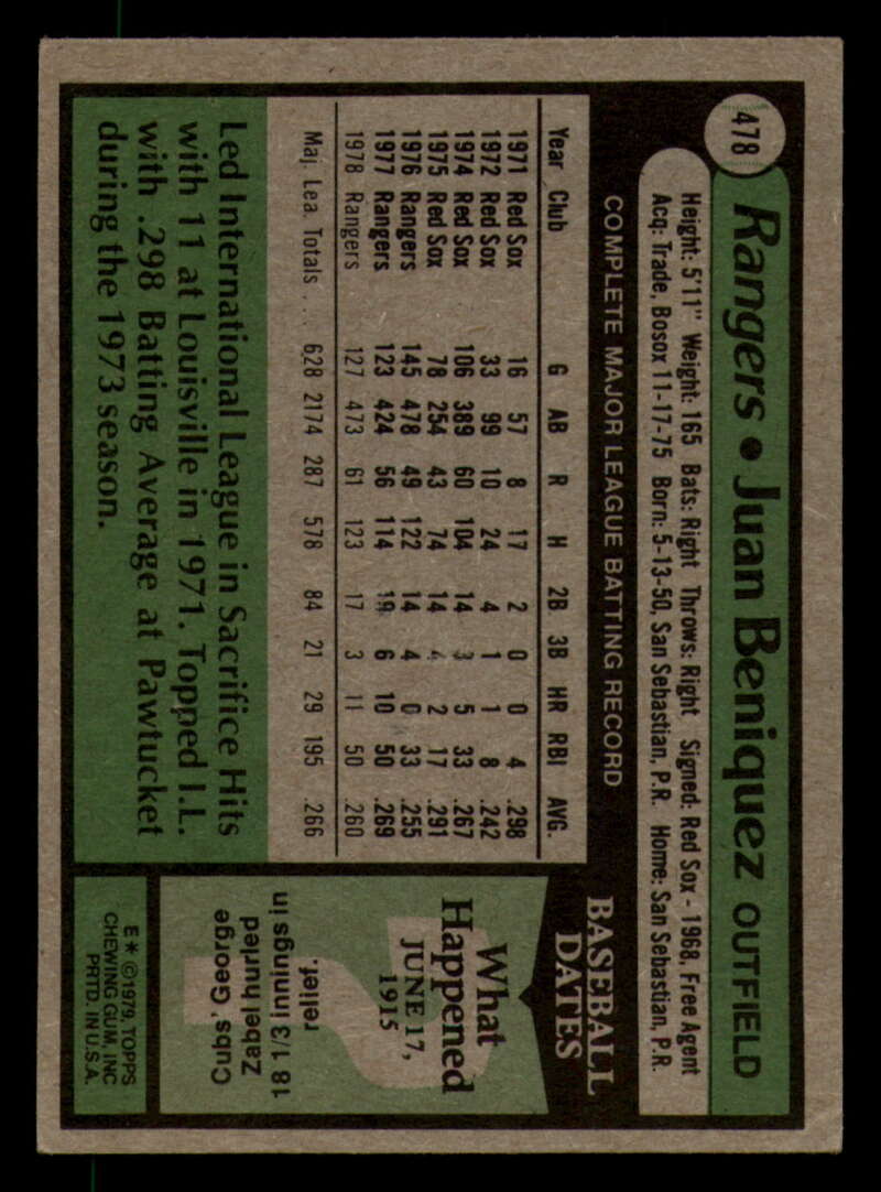 1979 Topps Baseball #451  to  #500 - Complete your set - Pick your card - Picture 279 of 489