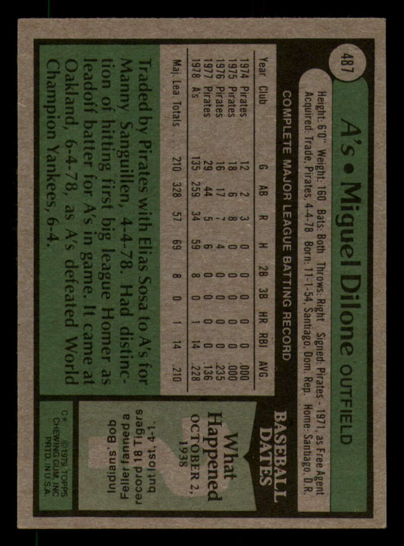 1979 Topps Baseball #451  to  #500 - Complete your set - Pick your card - Picture 357 of 489