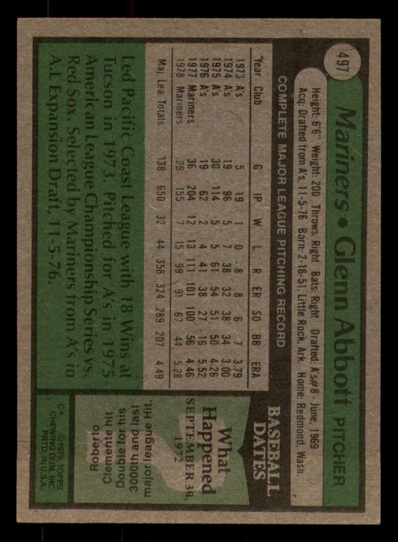 1979 Topps Baseball #451  to  #500 - Complete your set - Pick your card - Picture 459 of 489