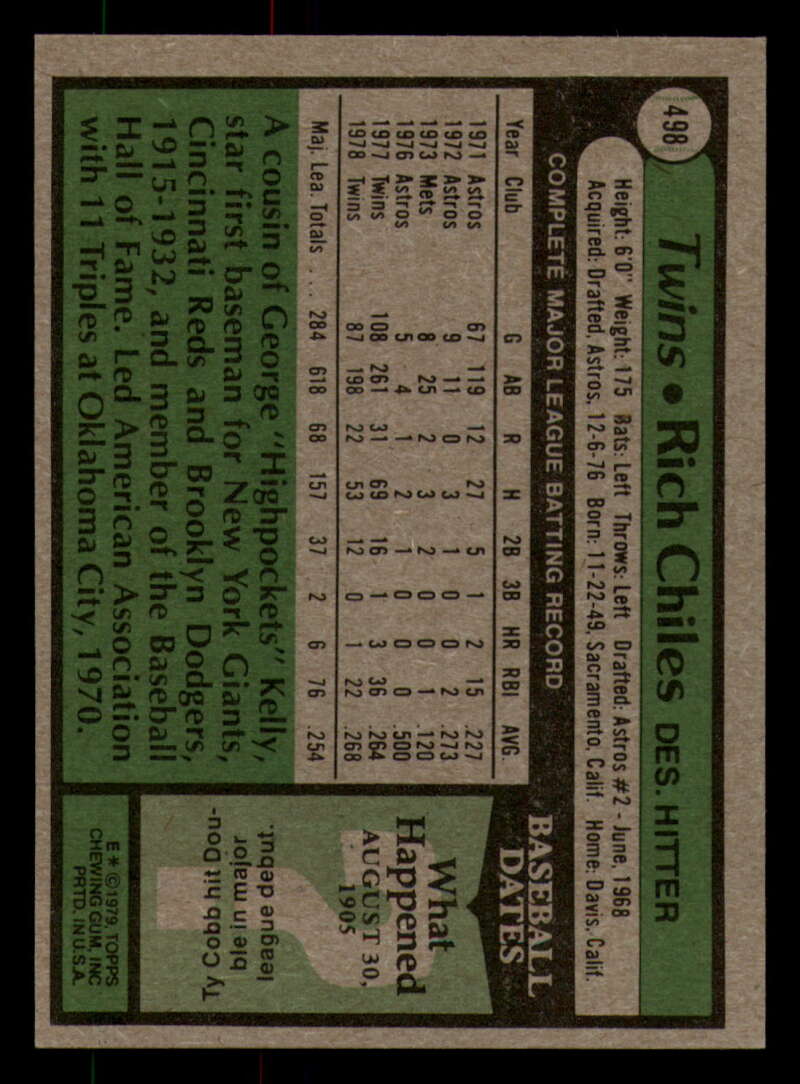 1979 Topps Baseball #451  to  #500 - Complete your set - Pick your card - Picture 471 of 489