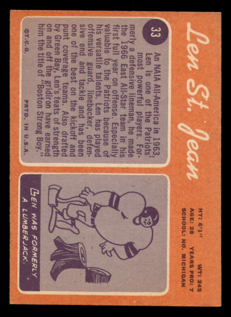 1970 Topps Football #1 to #89 - Complete your set - Pick your card - Picture 185 of 475
