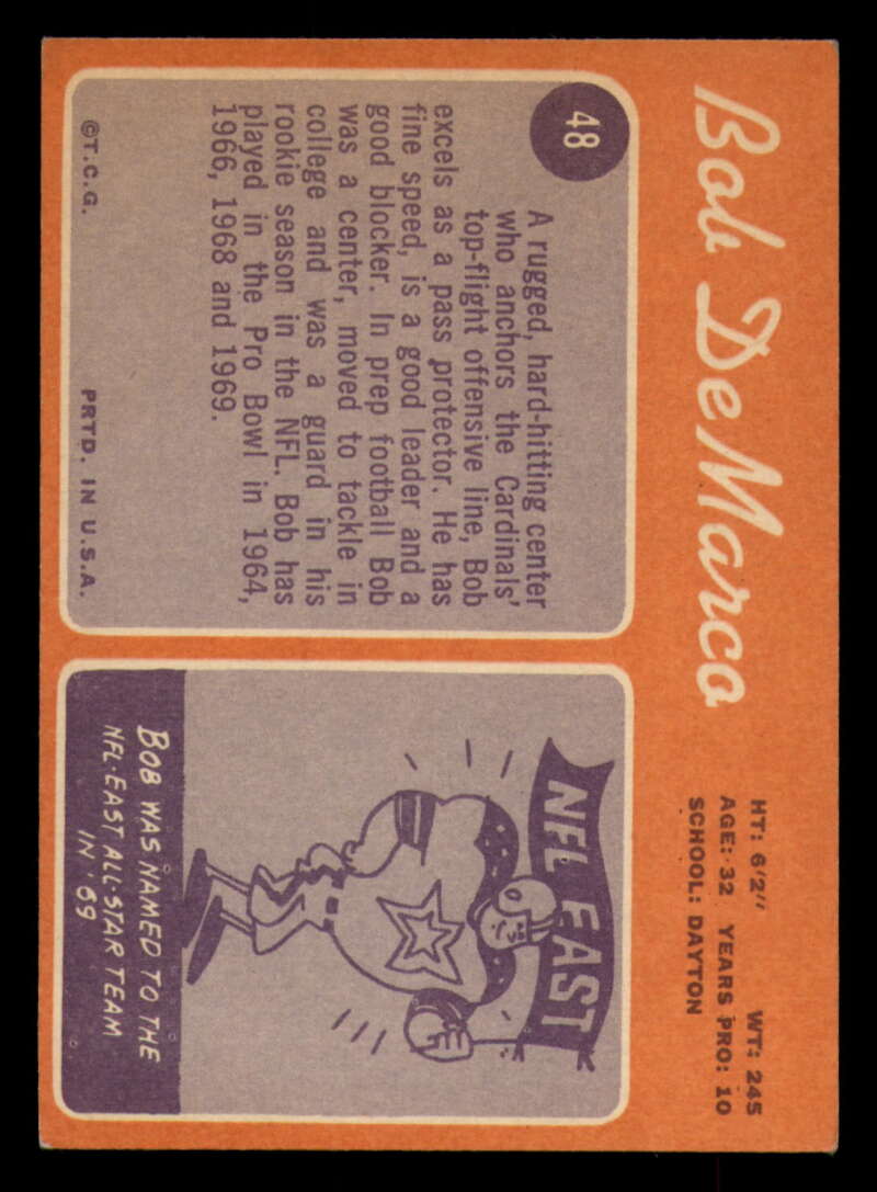 1970 Topps Football #1 to #89 - Complete your set - Pick your card - Picture 281 of 475