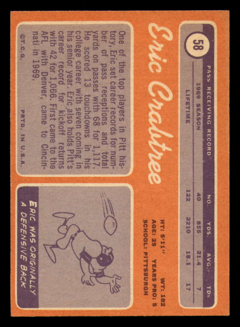 1970 Topps Football #1 to #89 - Complete your set - Pick your card - Picture 327 of 475