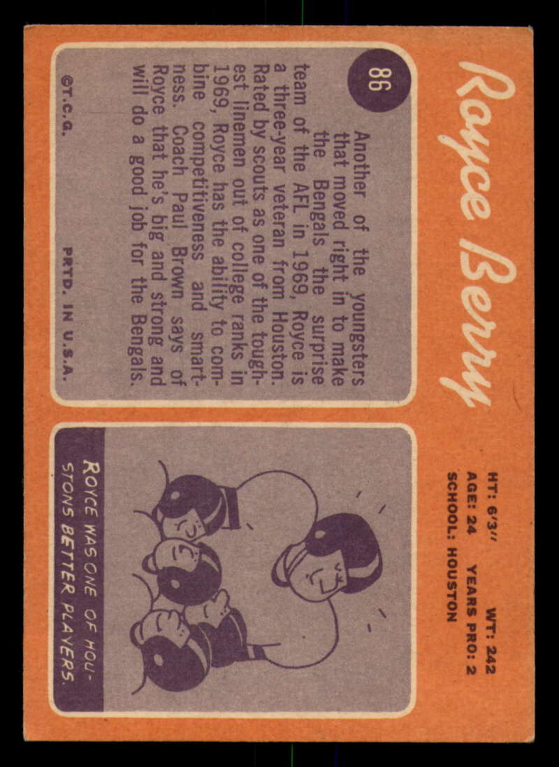 1970 Topps Football #1 to #89 - Complete your set - Pick your card - Picture 463 of 475