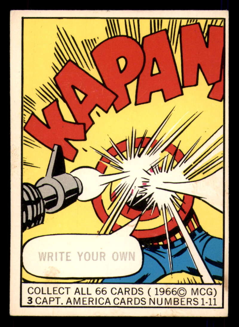 1966 Donruss Marvel Super Heroes #2 to #66 - Pick your card