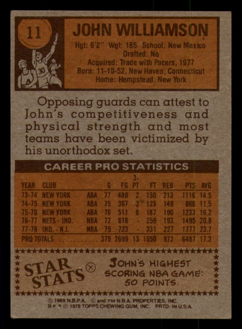 1978-79 Topps Basketball #1 - #50 - Complete your set - Pick your card - Picture 79 of 361