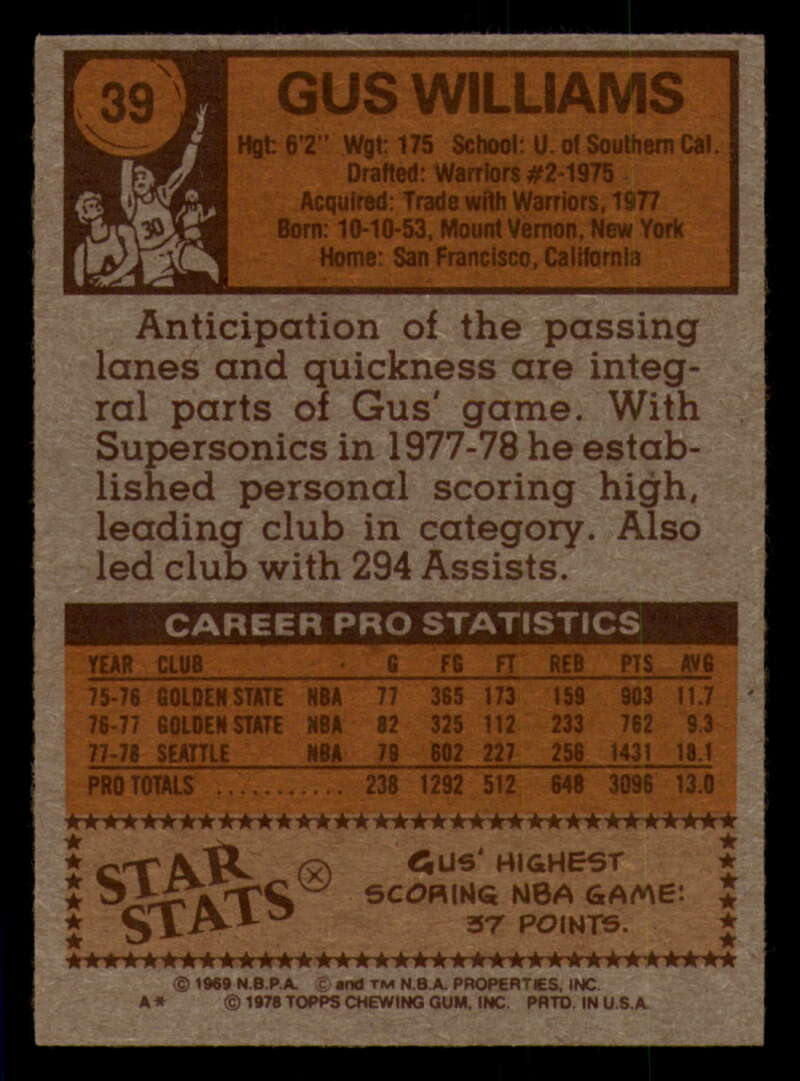 1978-79 Topps Basketball #1 - #50 - Complete your set - Pick your card - Picture 289 of 361