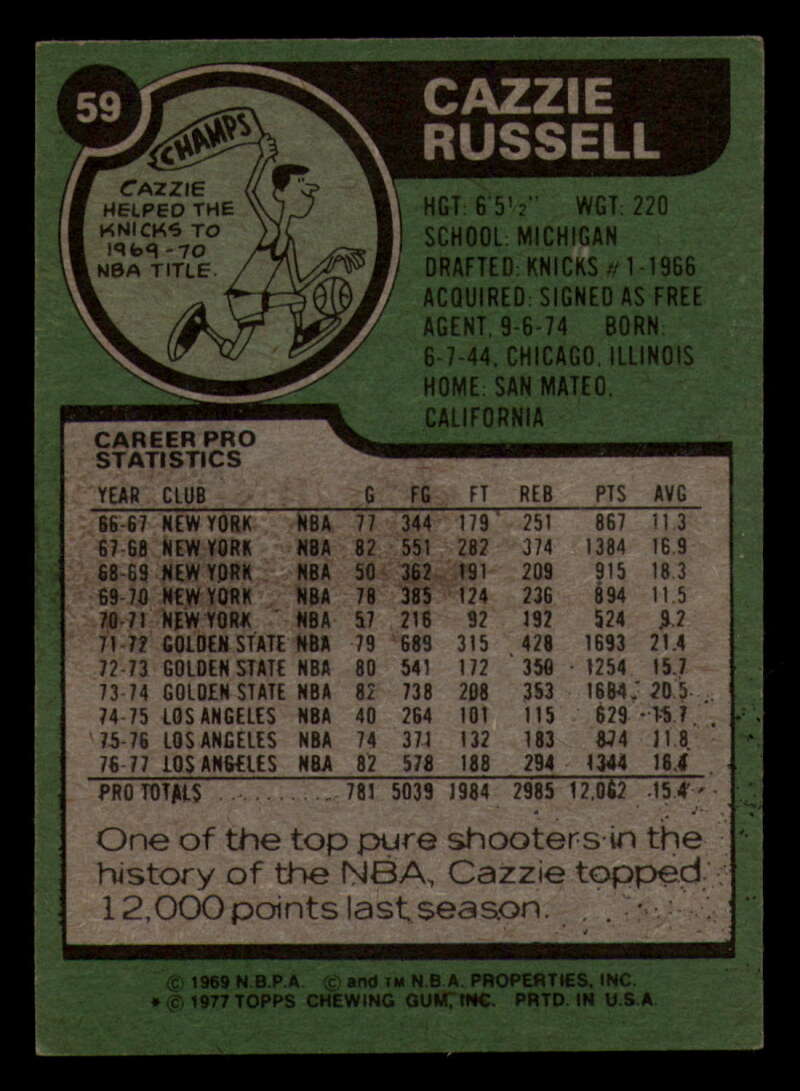 1977-78 Topps Basketball Gray Back - Complete your set - Pick your card - Picture 49 of 91