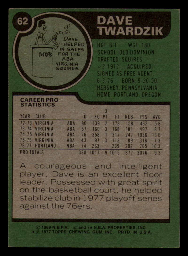 1977-78 Topps Basketball Gray Back - Complete your set - Pick your card - Picture 51 of 91