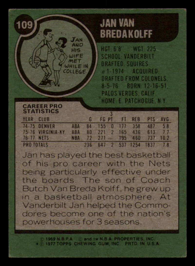 1977-78 Topps Basketball Gray Back - Complete your set - Pick your card - Picture 79 of 91