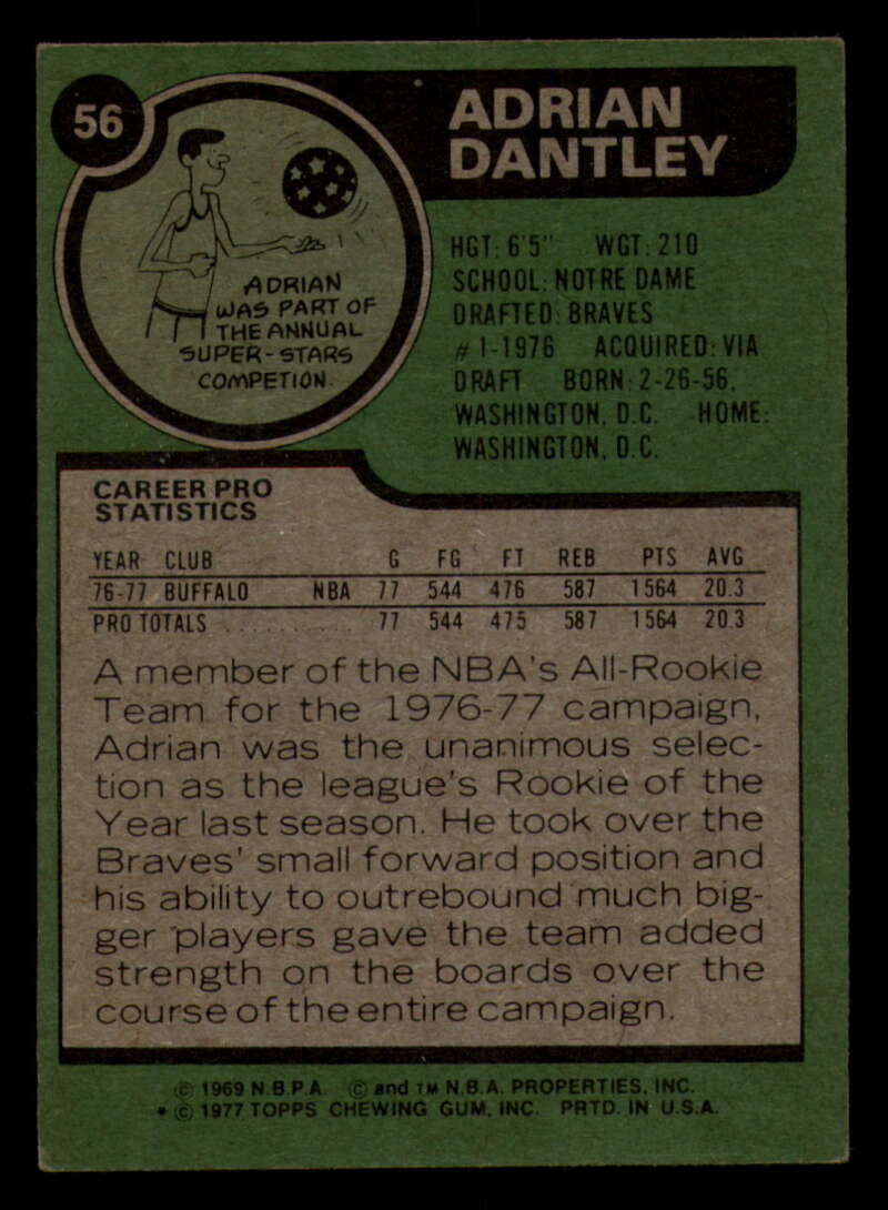 1977-78 Topps Basketball Gray Back - Complete your set - Pick your card - Picture 45 of 91