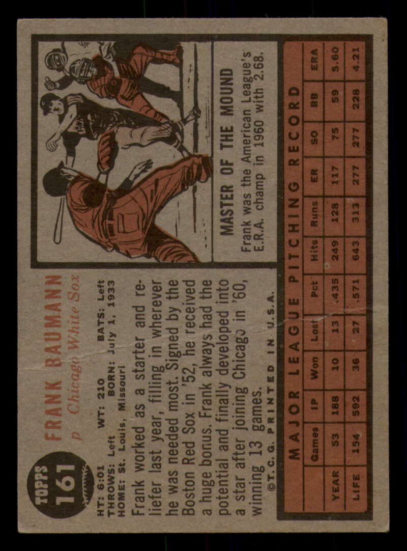 1962 Topps Baseball Green Tint - #110 - #196 Complete your set. Pick your card. - Picture 11 of 21