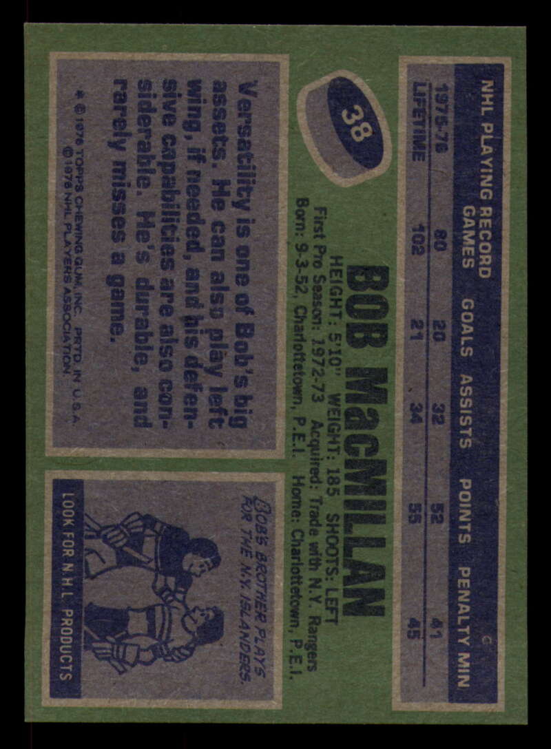 1976-77 Topps Hockey  #6 - #85 - Complete your set - Pick your Card - Picture 149 of 423