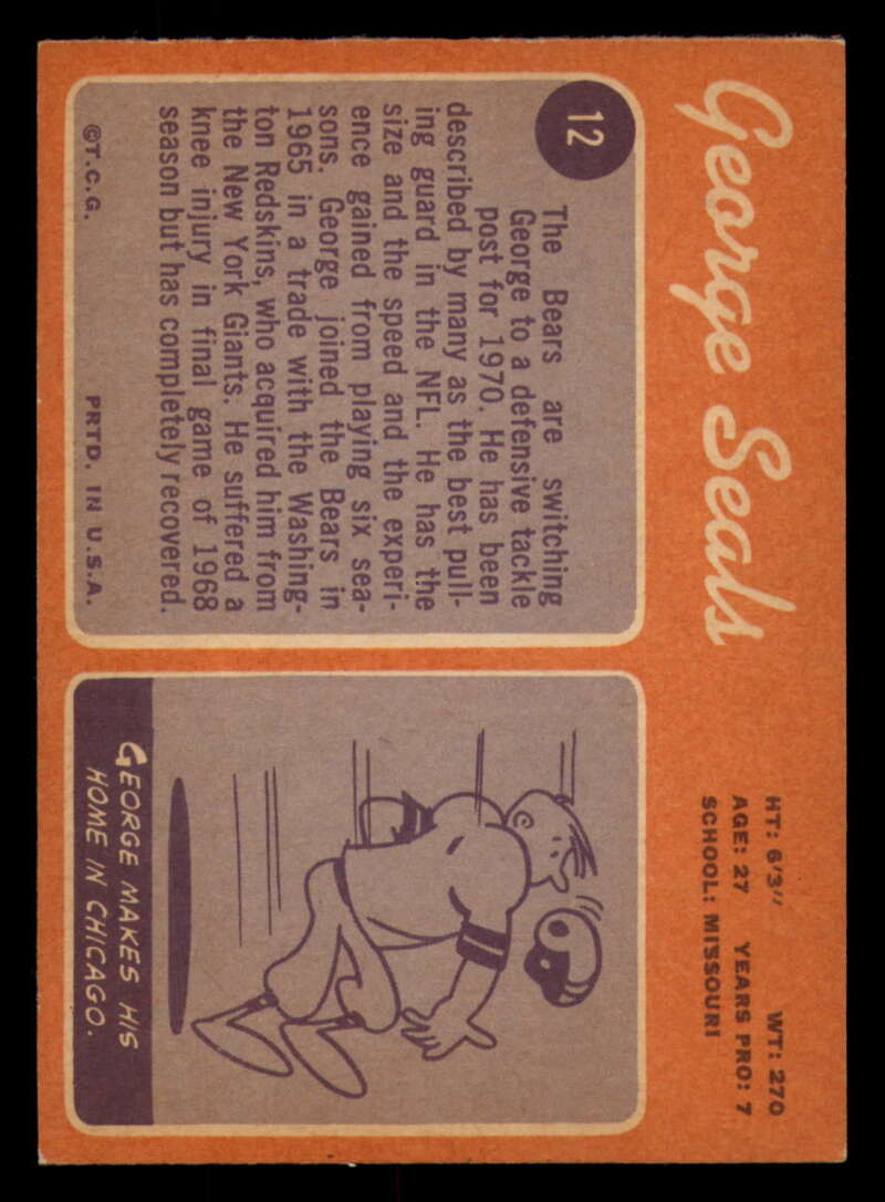 1970 Topps Football #1 to #89 - Complete your set - Pick your card - Picture 65 of 475