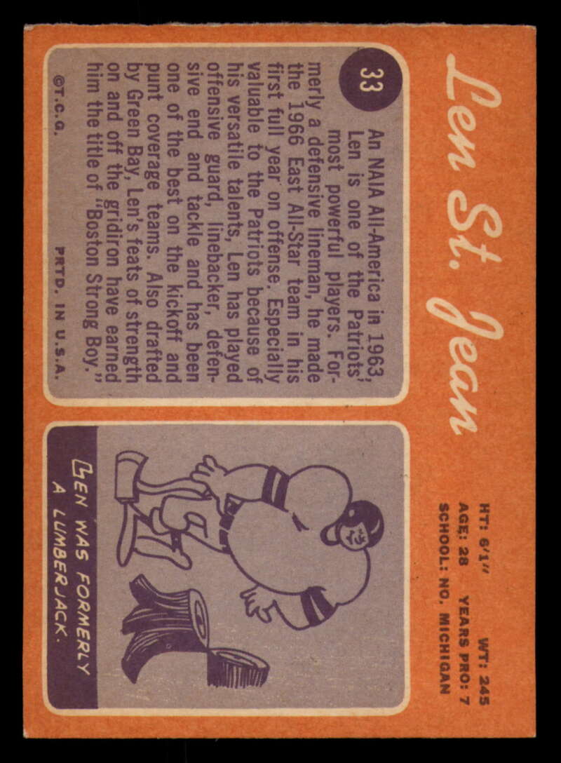 1970 Topps Football #1 to #89 - Complete your set - Pick your card - Picture 187 of 475