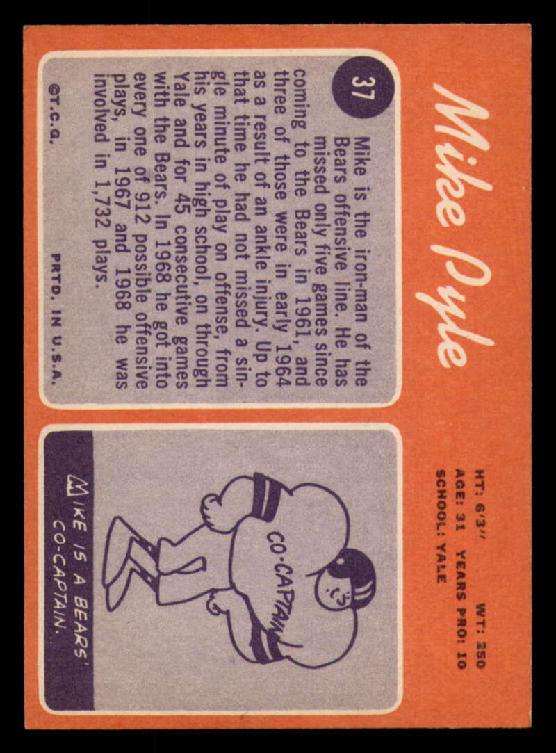 1970 Topps Football #1 to #89 - Complete your set - Pick your card - Picture 203 of 475