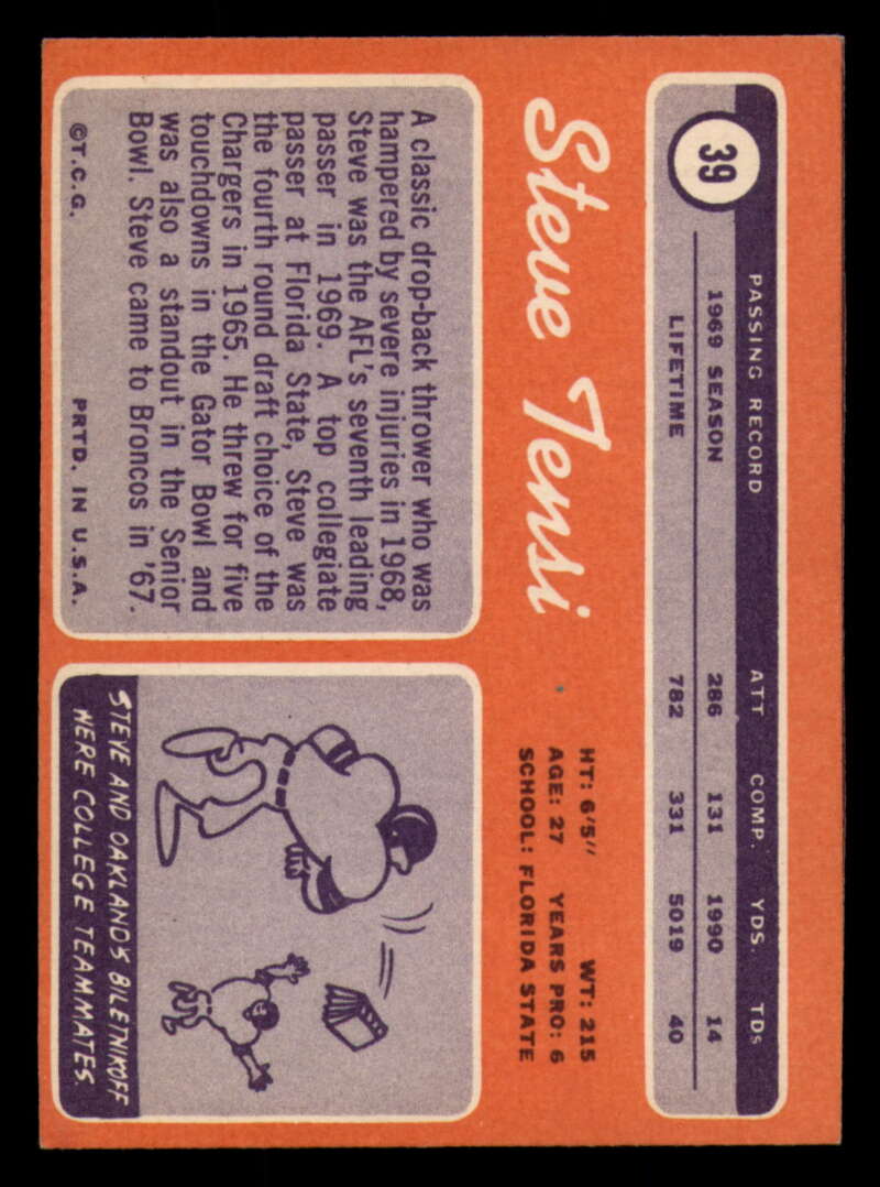 1970 Topps Football #1 to #89 - Complete your set - Pick your card - Picture 225 of 475