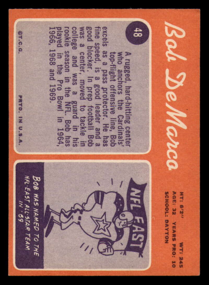 1970 Topps Football #1 to #89 - Complete your set - Pick your card - Picture 283 of 475