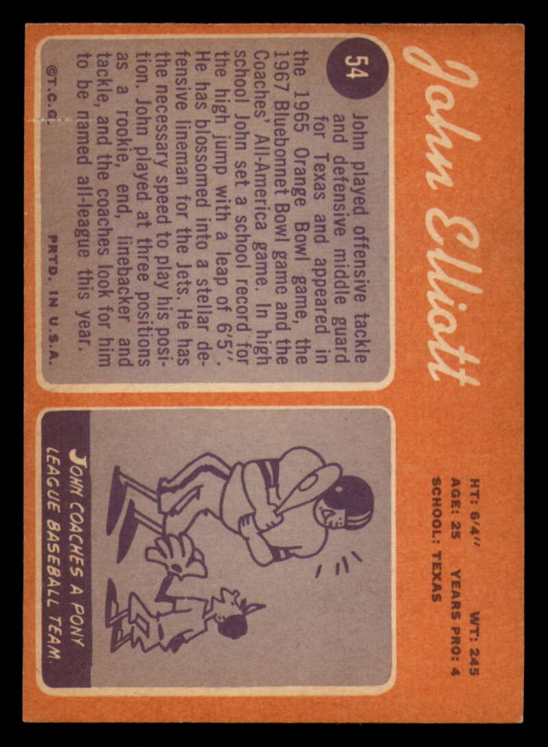 1970 Topps Football #1 to #89 - Complete your set - Pick your card - Picture 317 of 475