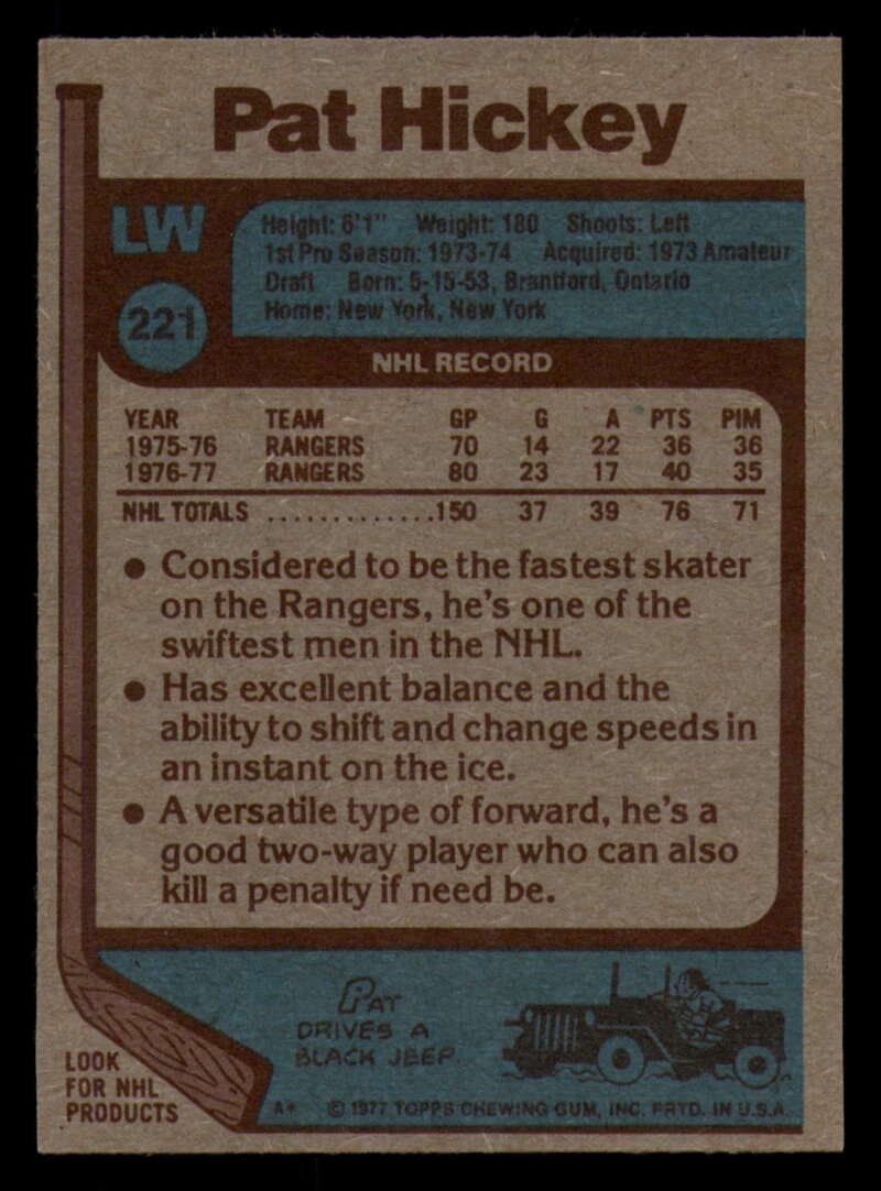 1977-78 Topps Hockey - #221 to #264 - Complete your set - Pick your card - Picture 3 of 291