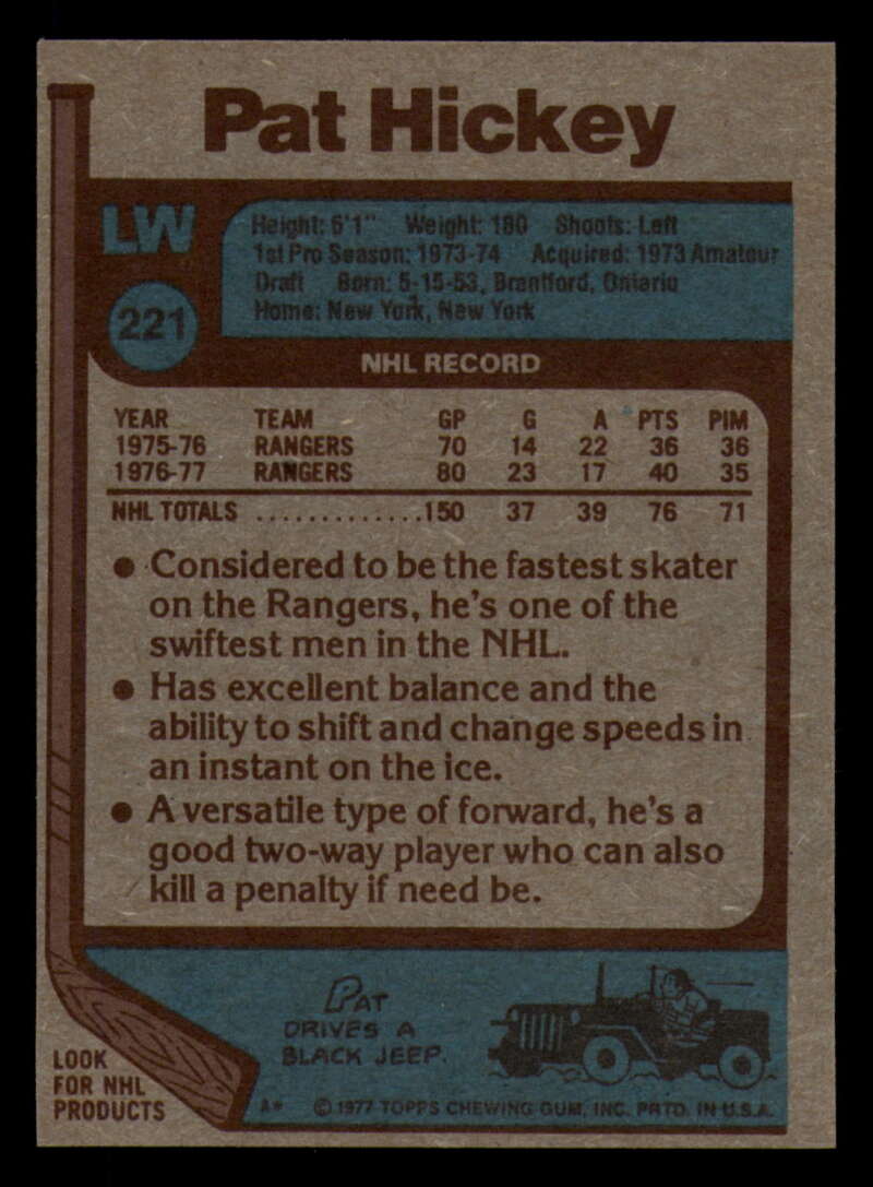 1977-78 Topps Hockey - #221 to #264 - Complete your set - Pick your card - Picture 5 of 291