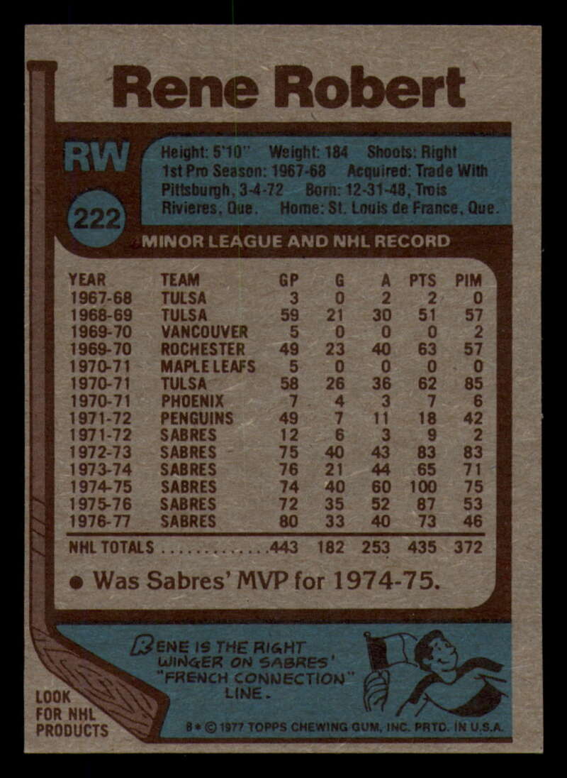 1977-78 Topps Hockey - #221 to #264 - Complete your set - Pick your card - Picture 15 of 291