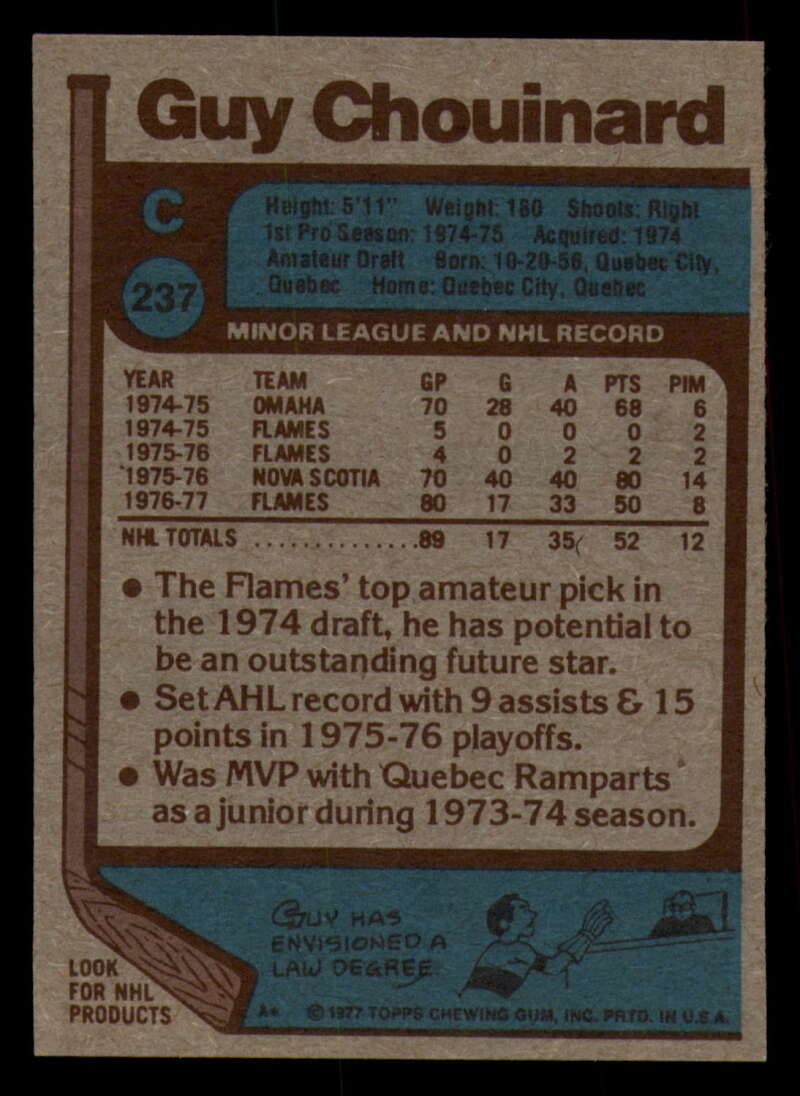 1977-78 Topps Hockey - #221 to #264 - Complete your set - Pick your card - Picture 83 of 291