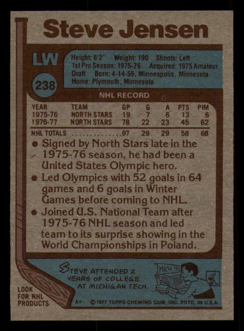 1977-78 Topps Hockey - #221 to #264 - Complete your set - Pick your card - Picture 99 of 291