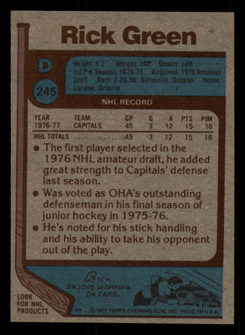 1977-78 Topps Hockey - #221 to #264 - Complete your set - Pick your card - Picture 143 of 291