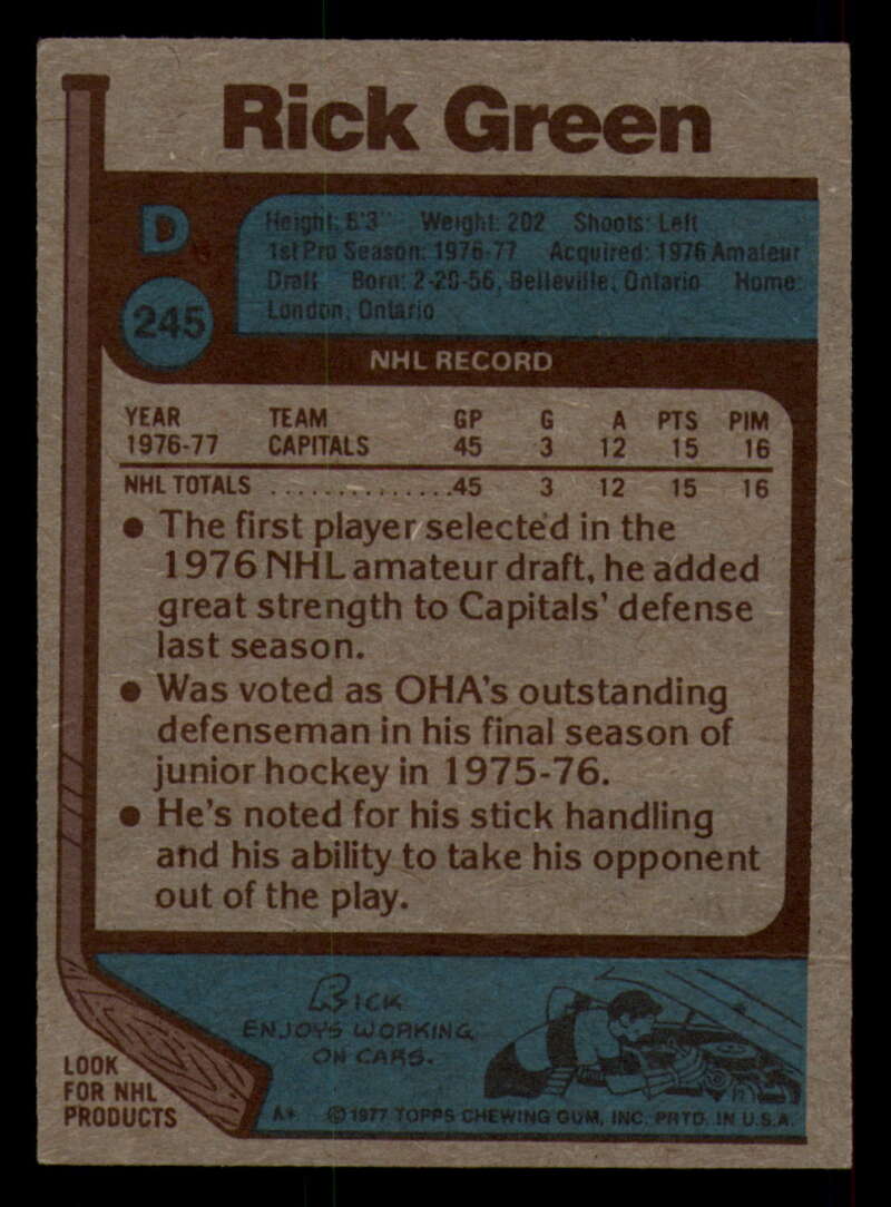 1977-78 Topps Hockey - #221 to #264 - Complete your set - Pick your card - Picture 145 of 291