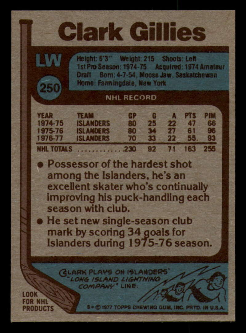 1977-78 Topps Hockey - #221 to #264 - Complete your set - Pick your card - Picture 183 of 291