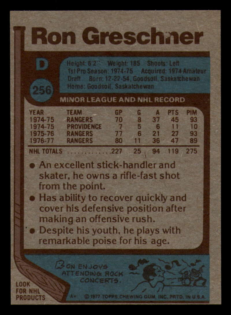 1977-78 Topps Hockey - #221 to #264 - Complete your set - Pick your card - Picture 225 of 291