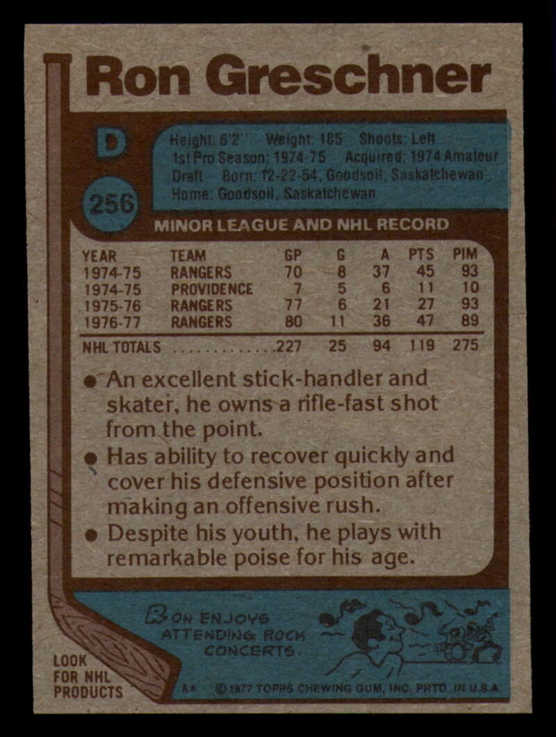 1977-78 Topps Hockey - #221 to #264 - Complete your set - Pick your card - Picture 233 of 291