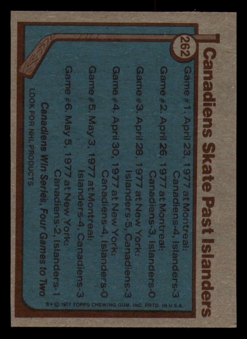 1977-78 Topps Hockey - #221 to #264 - Complete your set - Pick your card - Picture 275 of 291