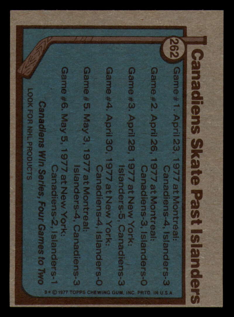 1977-78 Topps Hockey - #221 to #264 - Complete your set - Pick your card - Picture 277 of 291