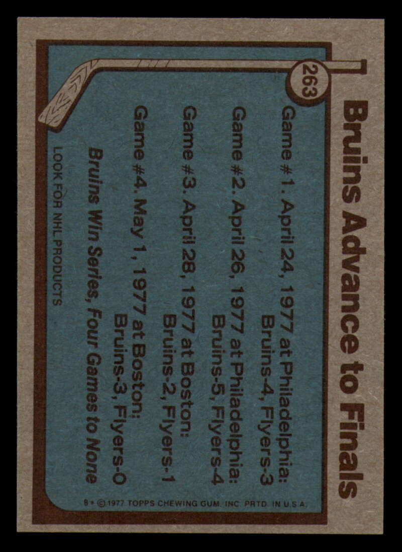 1977-78 Topps Hockey - #221 to #264 - Complete your set - Pick your card - Picture 281 of 291