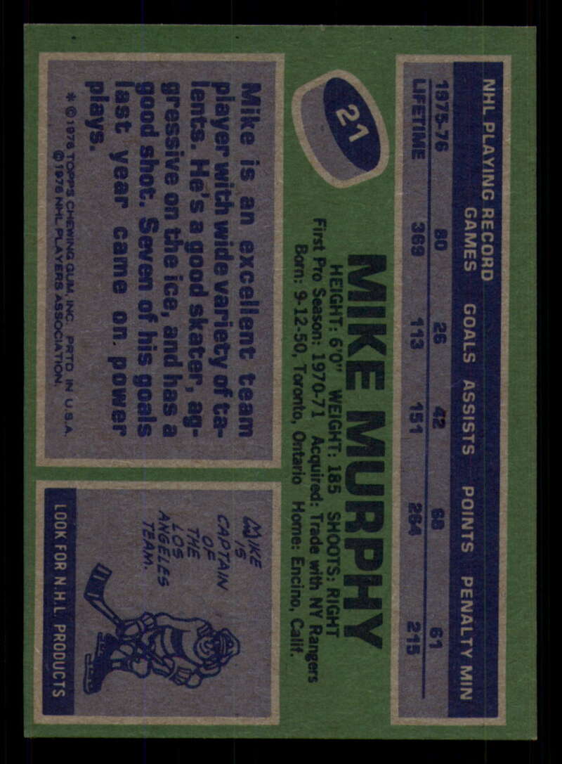 1976-77 Topps Hockey  #6 - #85 - Complete your set - Pick your Card - Picture 47 of 423