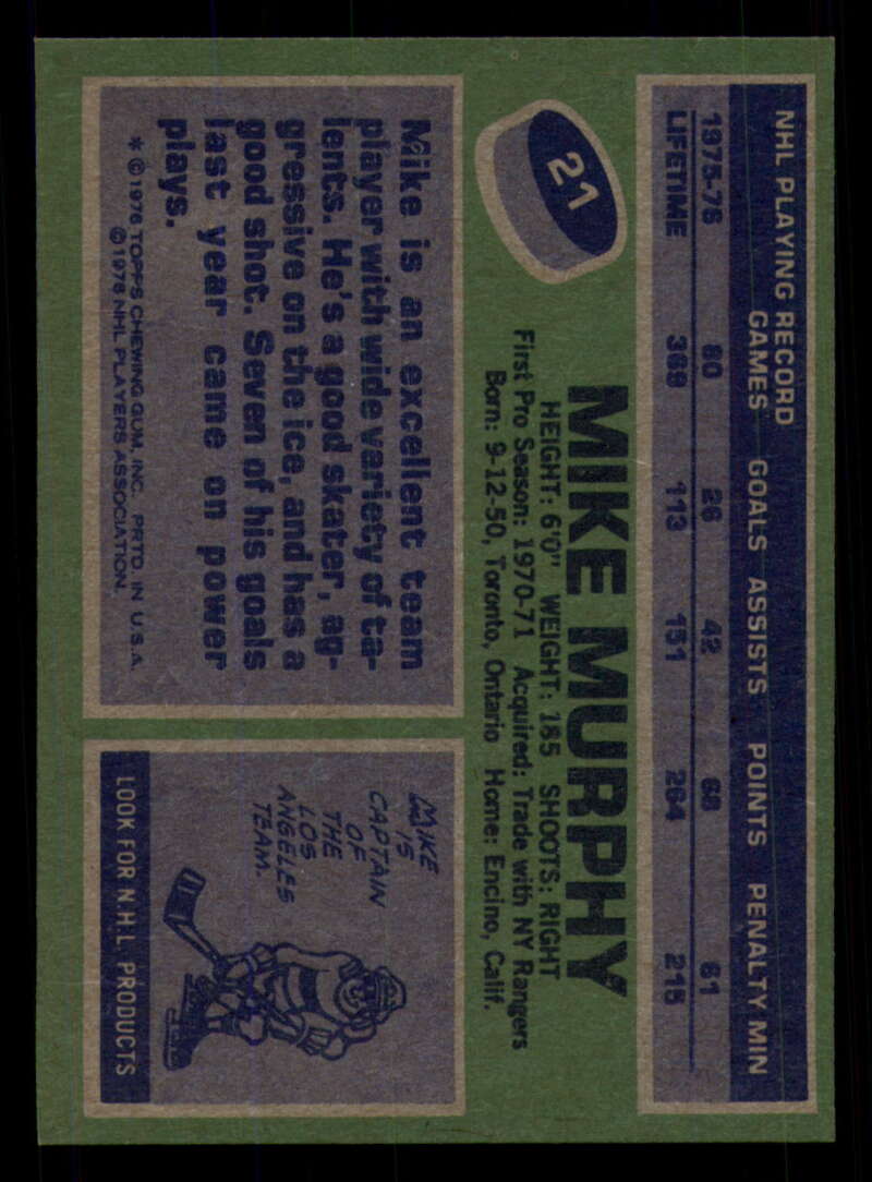 1976-77 Topps Hockey  #6 - #85 - Complete your set - Pick your Card - Picture 49 of 423