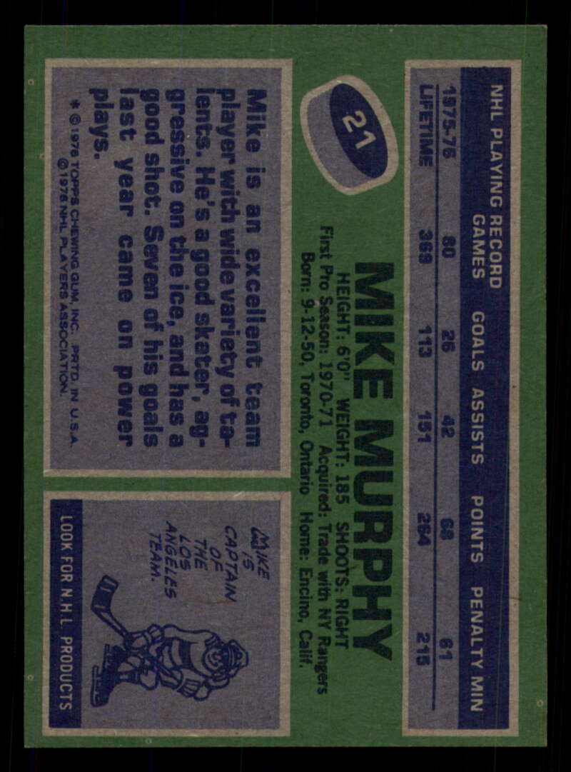 1976-77 Topps Hockey  #6 - #85 - Complete your set - Pick your Card - Picture 51 of 423