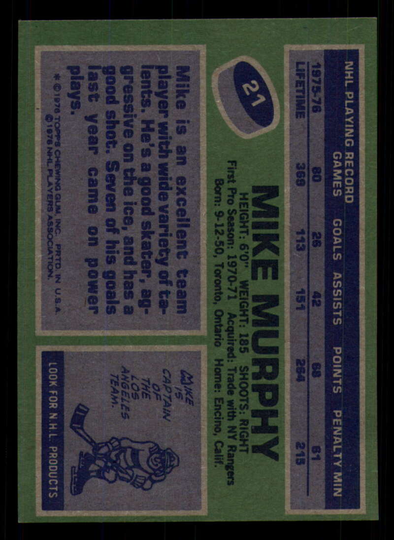 1976-77 Topps Hockey  #6 - #85 - Complete your set - Pick your Card - Picture 53 of 423